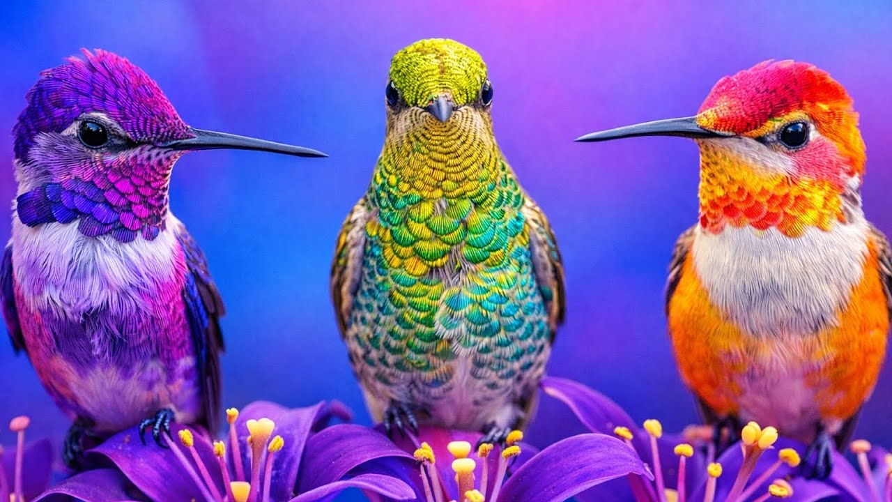 VEJA AGORA A CANTORIA DE 30 AVES E SUA BELEZA EXÓTICA 