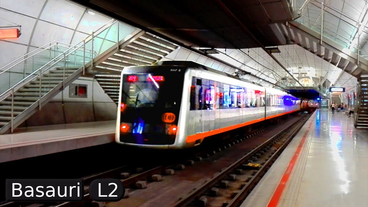 Basauri L2 : Метрополитен Бильбао ( UT 500 - 550 )