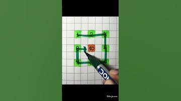 Draw the checkered path! ✅ #games #challenges