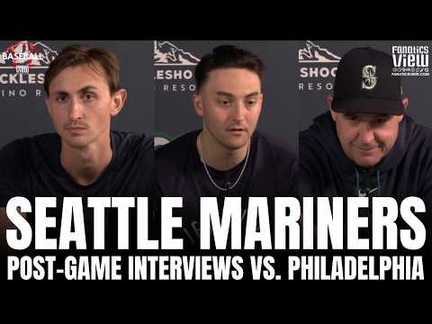 George Kirby, Dominic Canzone & Dan Wilson Recap DOMINANT START vs. Phillies, Mariners Hot Streak