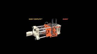 #HUSKY INJECTION MOULDING MACHINE VIDEO