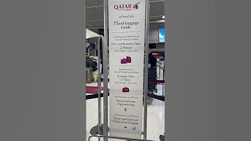 Qatar Airways Hand Luggage Guide In Details Qatar Airways 