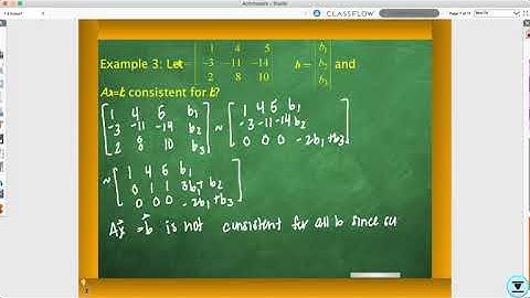 1.4 The Matrix Equation Ax=b