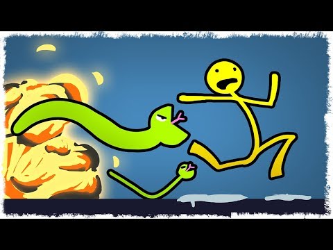 Видео: ГИГАНТСКИЙ УДАВ VS ЧЕЛОВЕЧЕК В STICK FIGHT THE GAME!!!