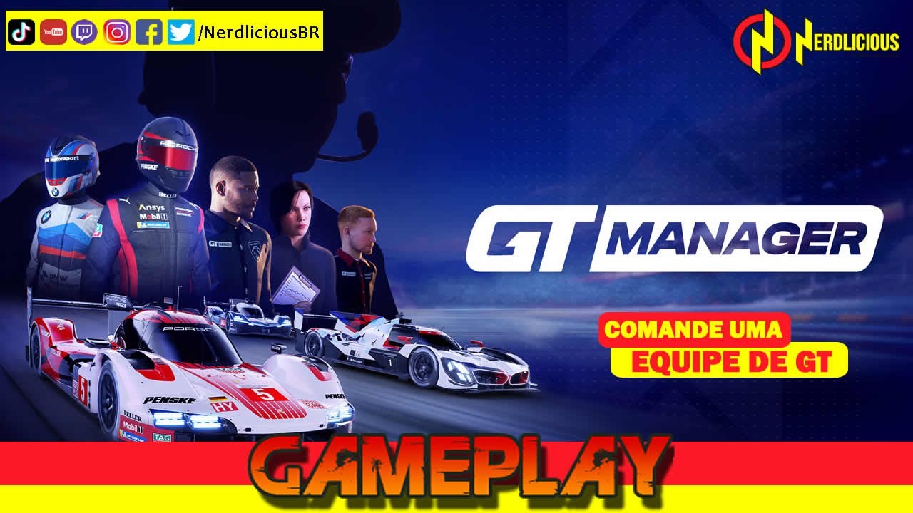 🎮GAMEPLAY! O Início de GT MANAGER, jogo de gerenciamento de equipes de corrida lançado na Steam!