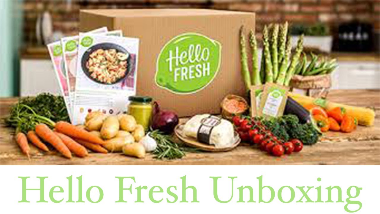 Hello Fresh Unboxing Youtube