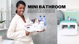 MINI BATHROOM MAKEOVER! - Organisation, Storage & Declutter Ft. Cricut Joy by Finally Fiona 1,322 views 2 years ago 4 minutes, 16 seconds
