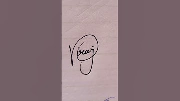 viraj ,, how to write your name in cursive handwriting || cursive writing for beginner#viral #shorts