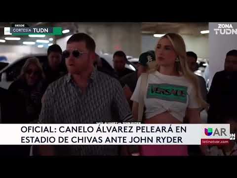Oficial Canelo Álvarez peleará en estadio de Chivas ante John Ryder