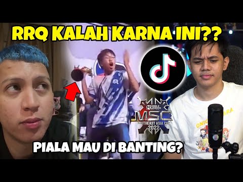 MSC Telah Usai, Ini Tanggapan XIN Sebab KALAHNYA RRQ, Juara Tapi KOK EMOSI?? - React Tiktok #41