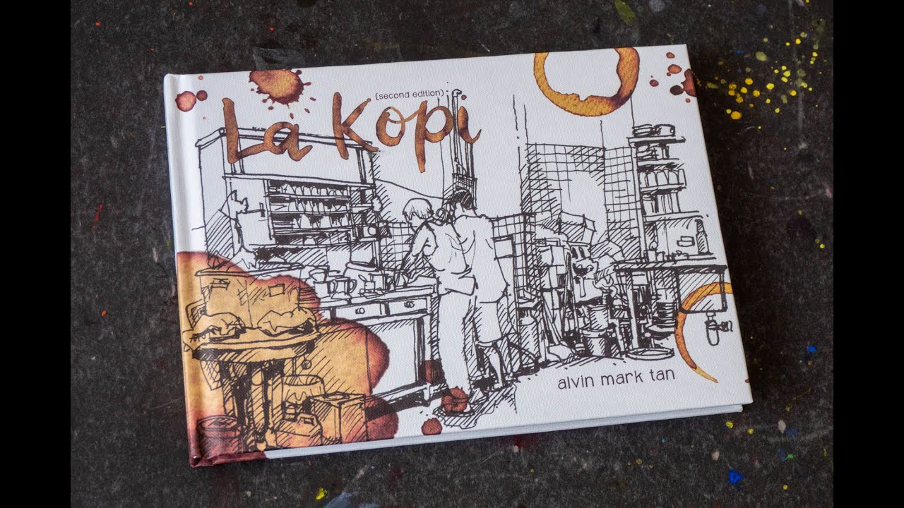 La Kopi sketchbook by Alvin Mark Tan