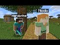 Je troll un noob avec herobrine  il a flipp