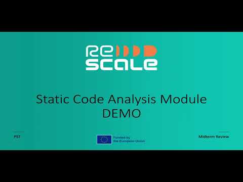 Static Code Analysis Module Demo | RESCALE Project - YouTube