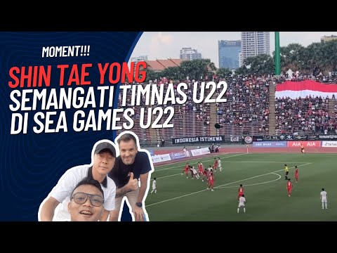 Shin Tae Yong semangati langsung timnas U22 Sea Games kalahkan Vietnam 3-2