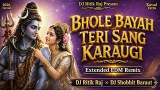 Bhayah Tere Sang Karaugi || Extended Edm Remix ||  Dj Ritik Raj × Dj Shobhit Baraut