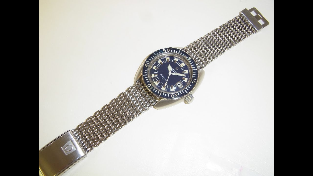 オメガ シーマスター120 Ref.166.073 DeepBLUE - YouTube