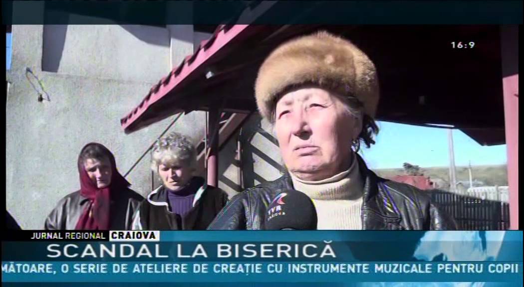 Scandal la biserică