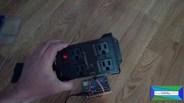 IOT Power Relay with the Arduino Uno Automatic Lamp
