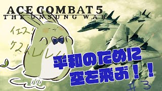 【エスコン5】うさみんとの目指せTOP GUN！～#3 ラーズグリーズの悪魔～【Vtuber】