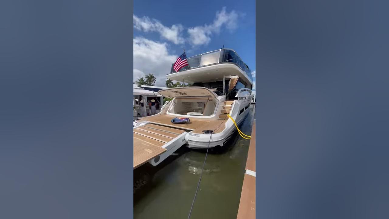 Princess X95 West Palm Boat Show YouTube