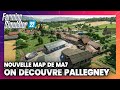 Lets play pallegney  nouvelle map de ma7 pour farming simulator 22