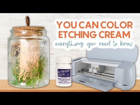 Video: Kan du tilføje farve til ætsecreme?