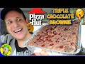 Pizza Hut® 🍕 TRIPLE CHOCOLATE BROWNIE Review 🤟🍫🧁 Triple The Flavor?! 🤔 Peep THIS Out! 🕵️‍♂️