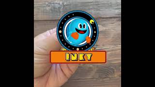 Pinfinity x Pac Man - Logo Augmented Reality Pin