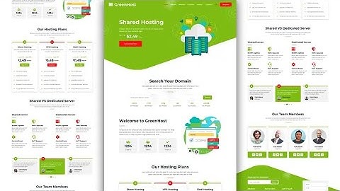 web hosting web hosting 2023 | technology website template html css | Free Code Download @rjksharma