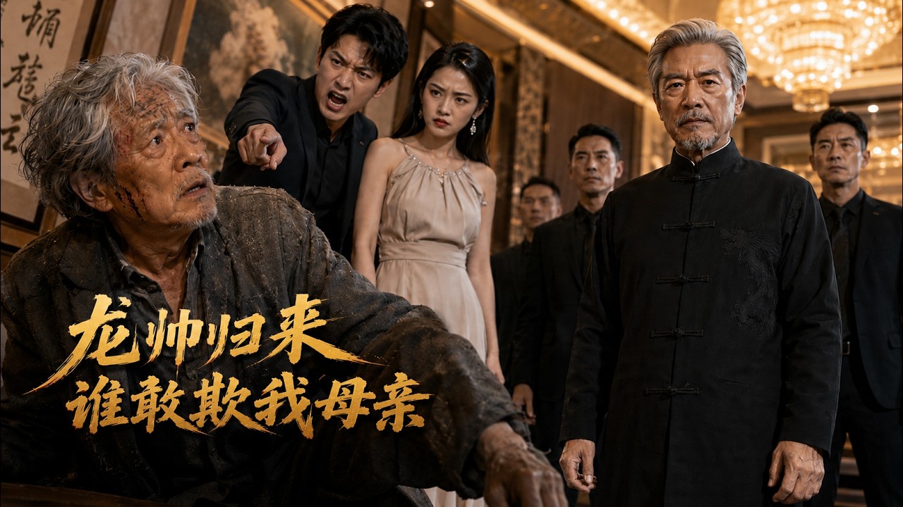 龍帥隱姓埋名，痴呆被虐全家悔