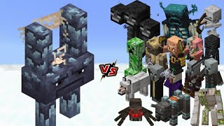 Minecraft Mobs vs Straddler – Nether Boss Battle Showdown!