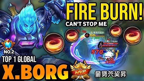 XBORG BEST BUILD 2022 | TOP 1 GLOBAL XBORG GAMEPLAY | MOBILE LEGENDS✓