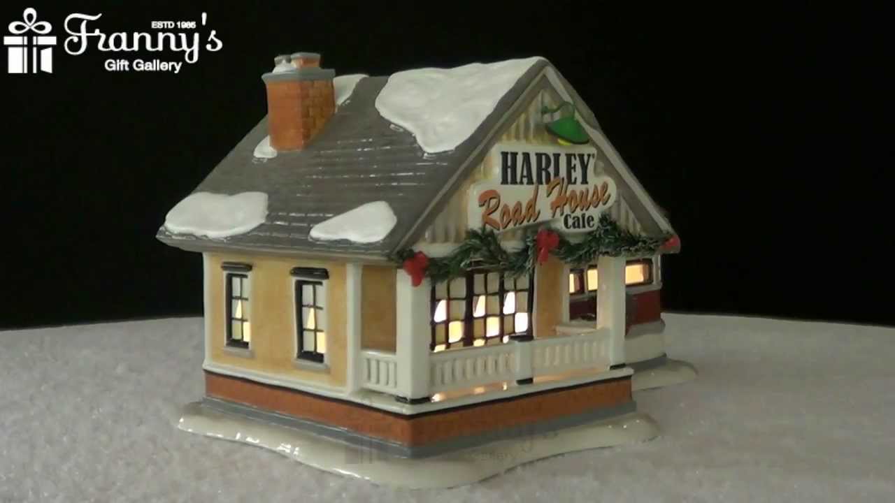 Harley Road House Cafe Department 56 4025316 YouTube