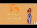TRY ✌🏻- Colbie Caillat - 1 hour loop ( Lyrics + Vietsub )