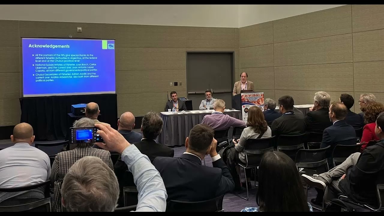 Ernesto Godelman, ejecutivo de CeDePesca. Valoró la certificación del langostino costero.