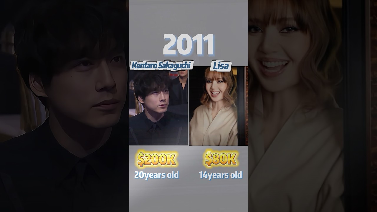 Global K-Pop Queen vs Japanese Heartthrob! Lisa VS Kentaro Sakaguchi Net Worth Showdown