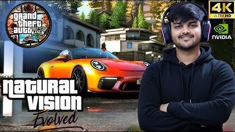 GTA 5 GAMEPLAY – NaturalVision Evolved Ultra Graphics | Real Los Santos + Real Senora Mods (4K)