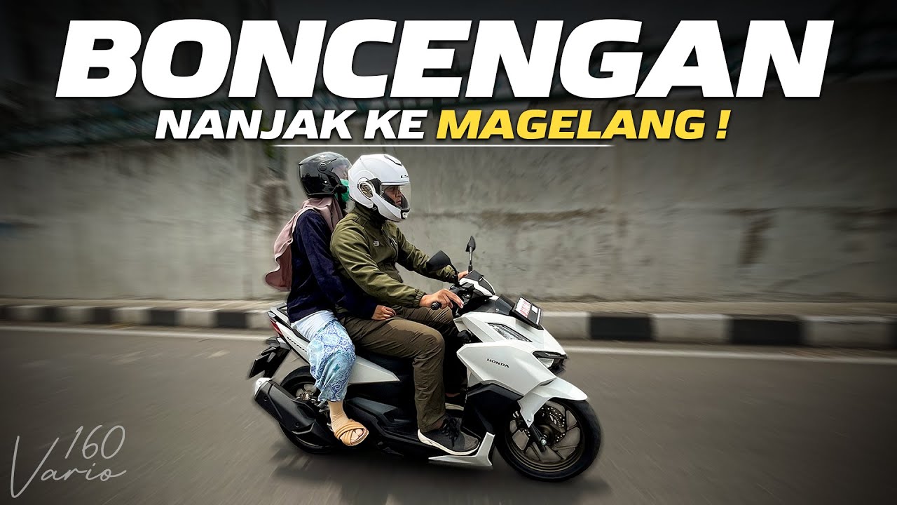 VARIO 160 DIPAKE TOURING KE MAGELANG