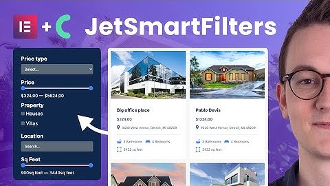 How to add filters with JetSmartFilters from Crocoblock - Elementor Pro