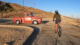 California Aqueduct Trail | Amazing 4K POV Bike/Walk  #Palmdale #Lancaster