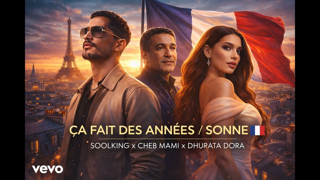 Soolking feat Cheb Mami & Dhurata Dora – Ça Fait Des Années Qu’On Sonne (Official Music)