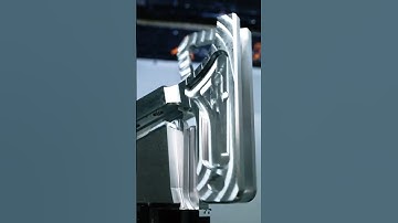 Complex 5 Axis Part Holding On By a Thread