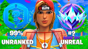 Unranked to UNREAL Speedrun Using the Craziest Fortnite Cheat! (Simpsons Season)