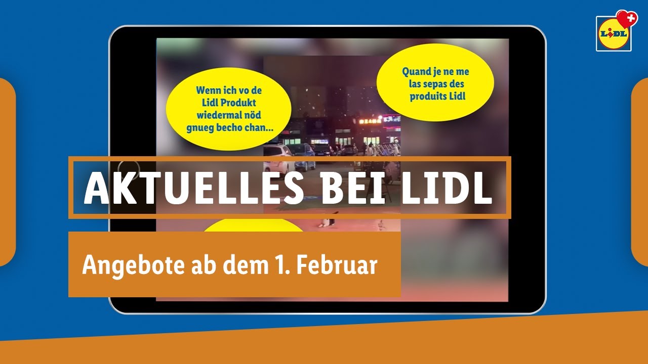 Die neuen Angebote sind da (ab 01. Februar 24) | Lidl Schweiz