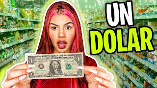 COMIENDO UNA SEMANA con SOLO 1 DÓLAR - MARIANA