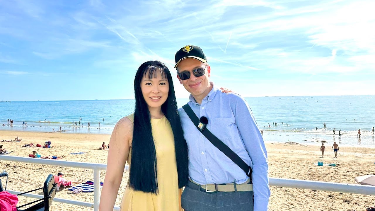 Vlog Voyage au Pouliguen + La Baule + Pornichet ☀️ Promenade bord de mer à vélo, Été indien 2023