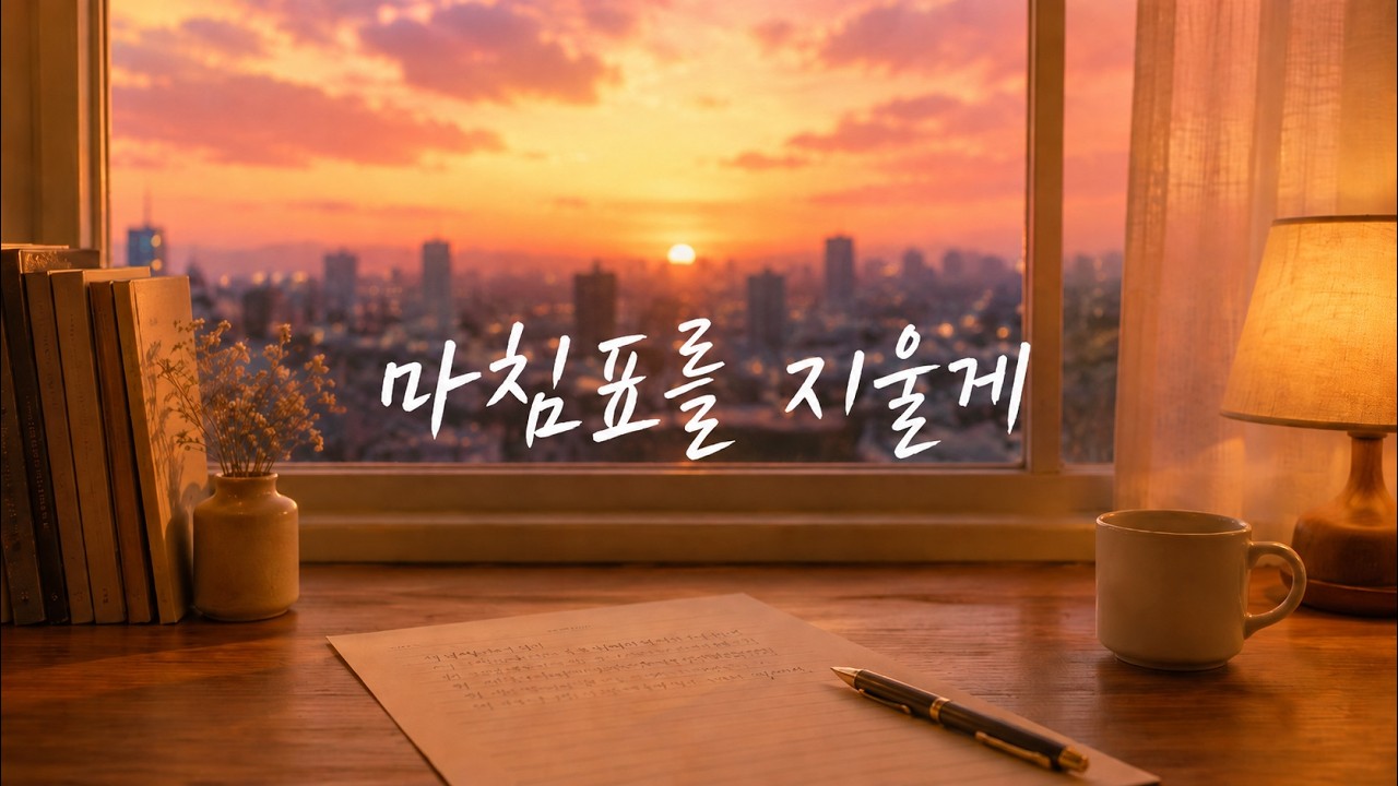 꾹꾹 눌러쓴 솔직한 진심 | 머무르 - 마침표를 지울게
