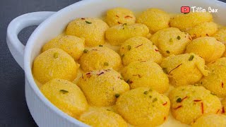 Semolina Rosh Bhori Pitha by Tiffin Box | Easy Dessert Recipe | Sooji | Suji Rosh pitha