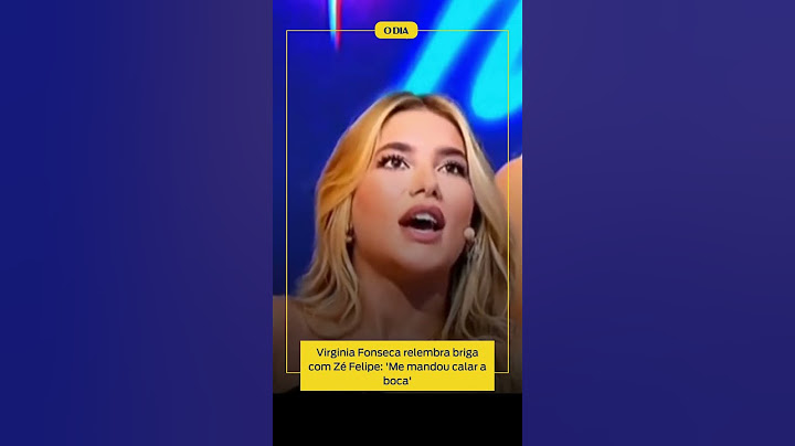 Virginia Fonseca relembra briga com Zé Felipe 'Me mandou calar a boca'