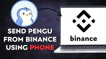 how to transfer PENGU  from binance to binance using phone number on pc (0 FEES)
